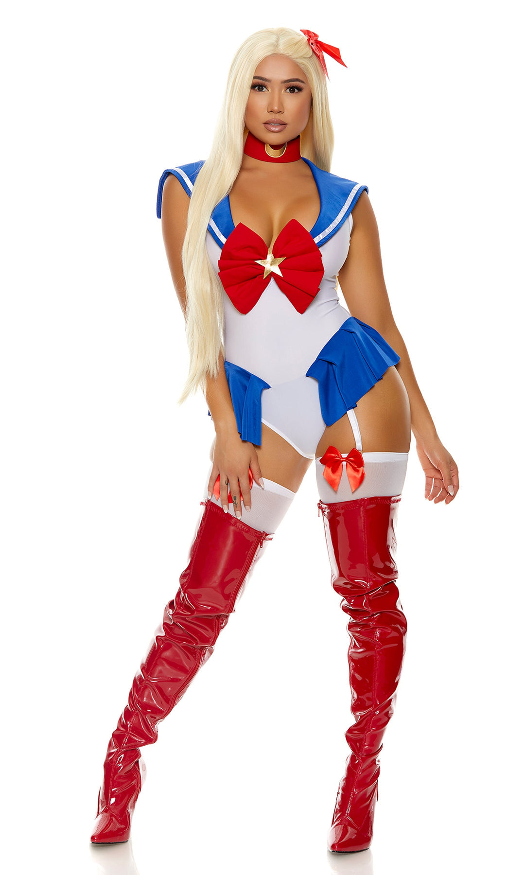 By Moonlight 3-Piece Women's Sexy Anime Character Costume