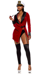 Editor In Chief 5-Piece Women's Sexy Celebrity Costume