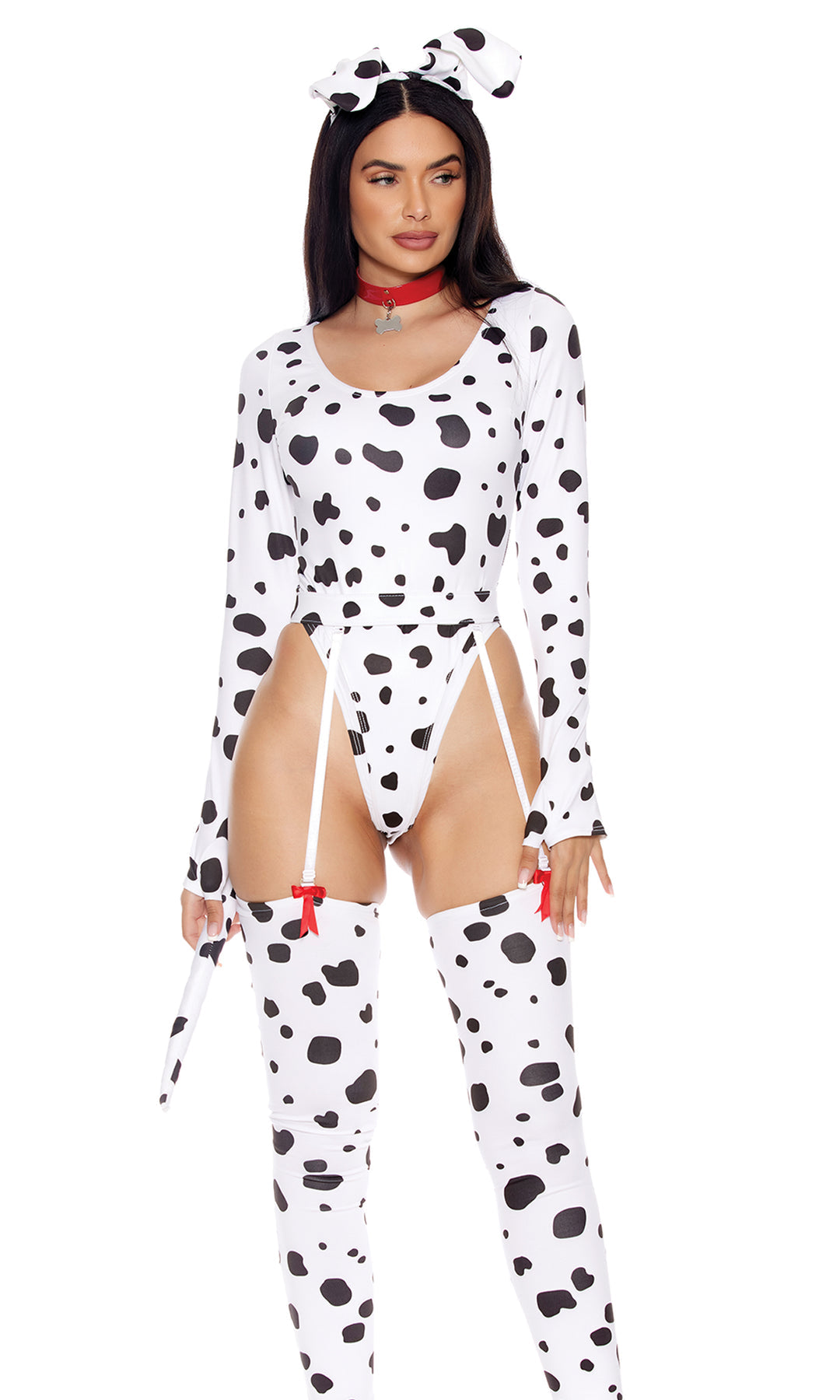 Spot Me 5-Piece Women's Sexy Dalmatian Costume