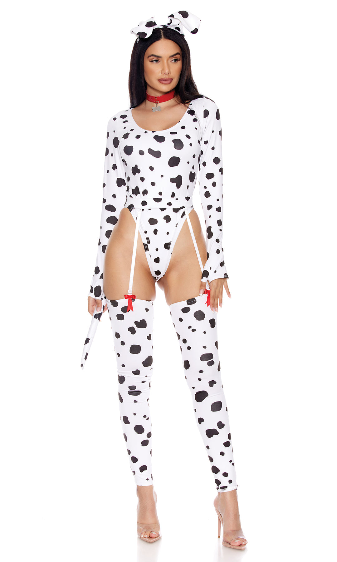Spot Me 5-Piece Women's Sexy Dalmatian Costume