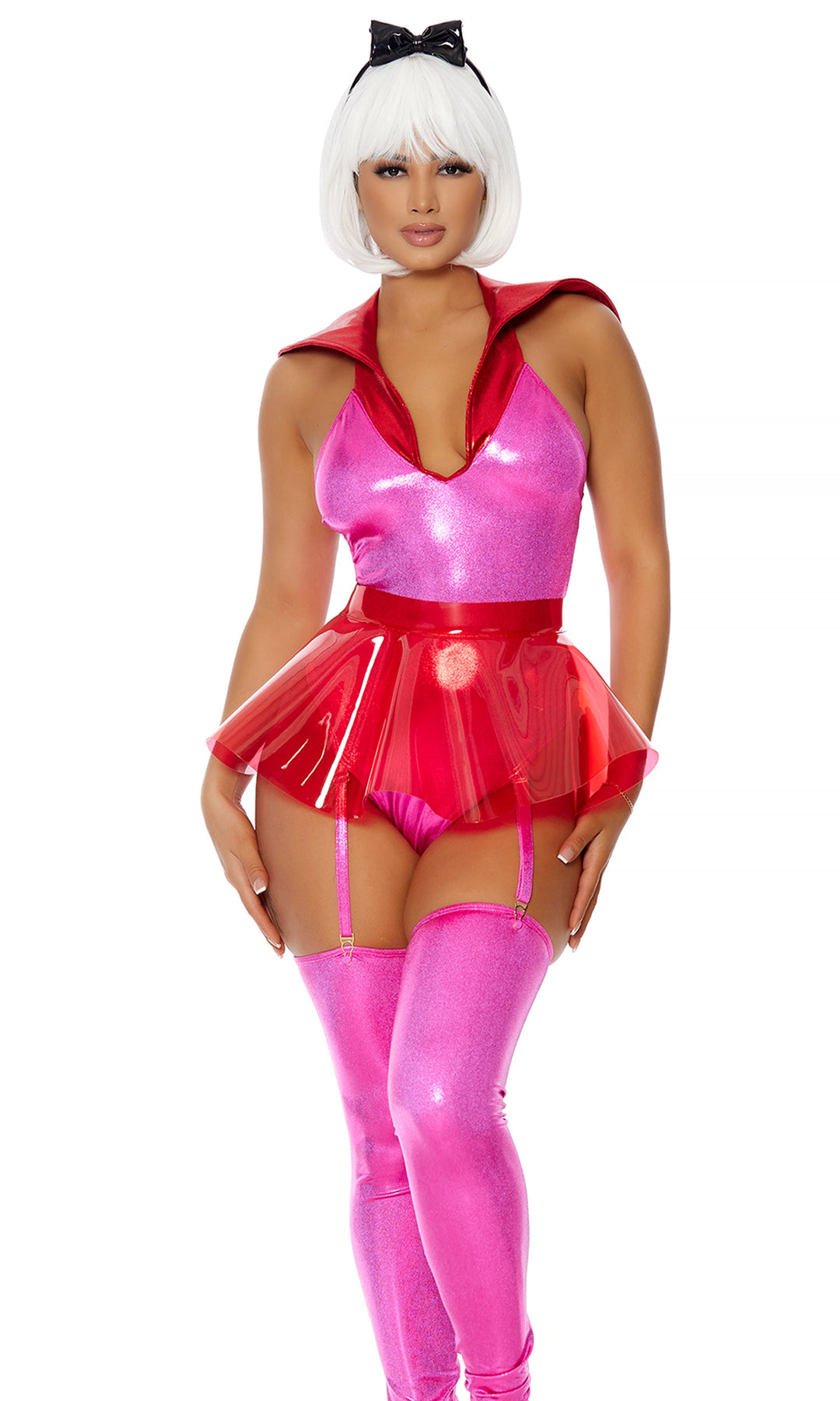 Let's Jet 4-Piece Women's Sexy Cartoon Character Costume