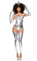 Heart of Tin 7-Piece Women's Storybook Character Costume