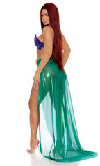 Part of Your World 4-Piece Women's Sexy Movie Character Costume