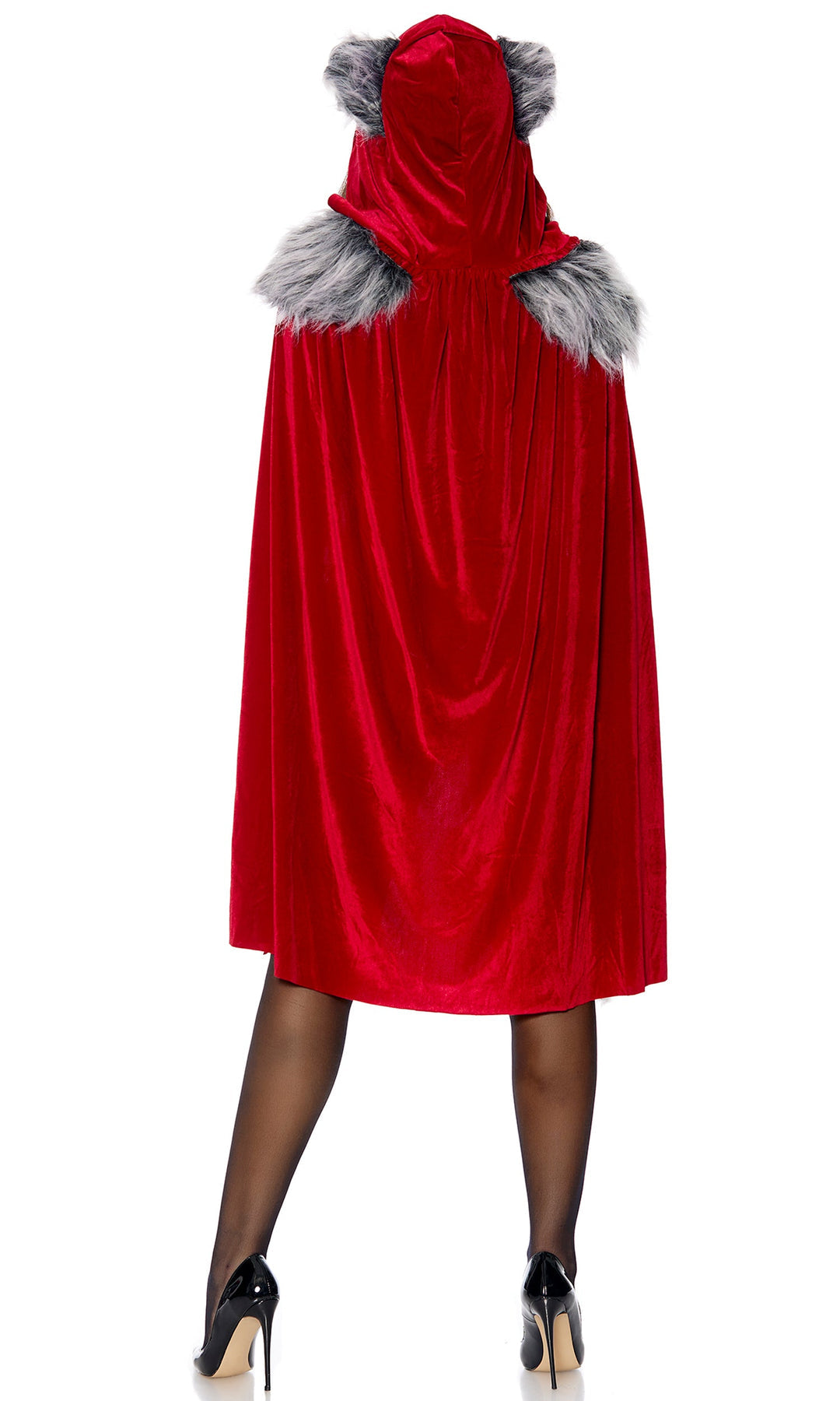 Red Haute 4-Piece Women's Storybook Character Costume