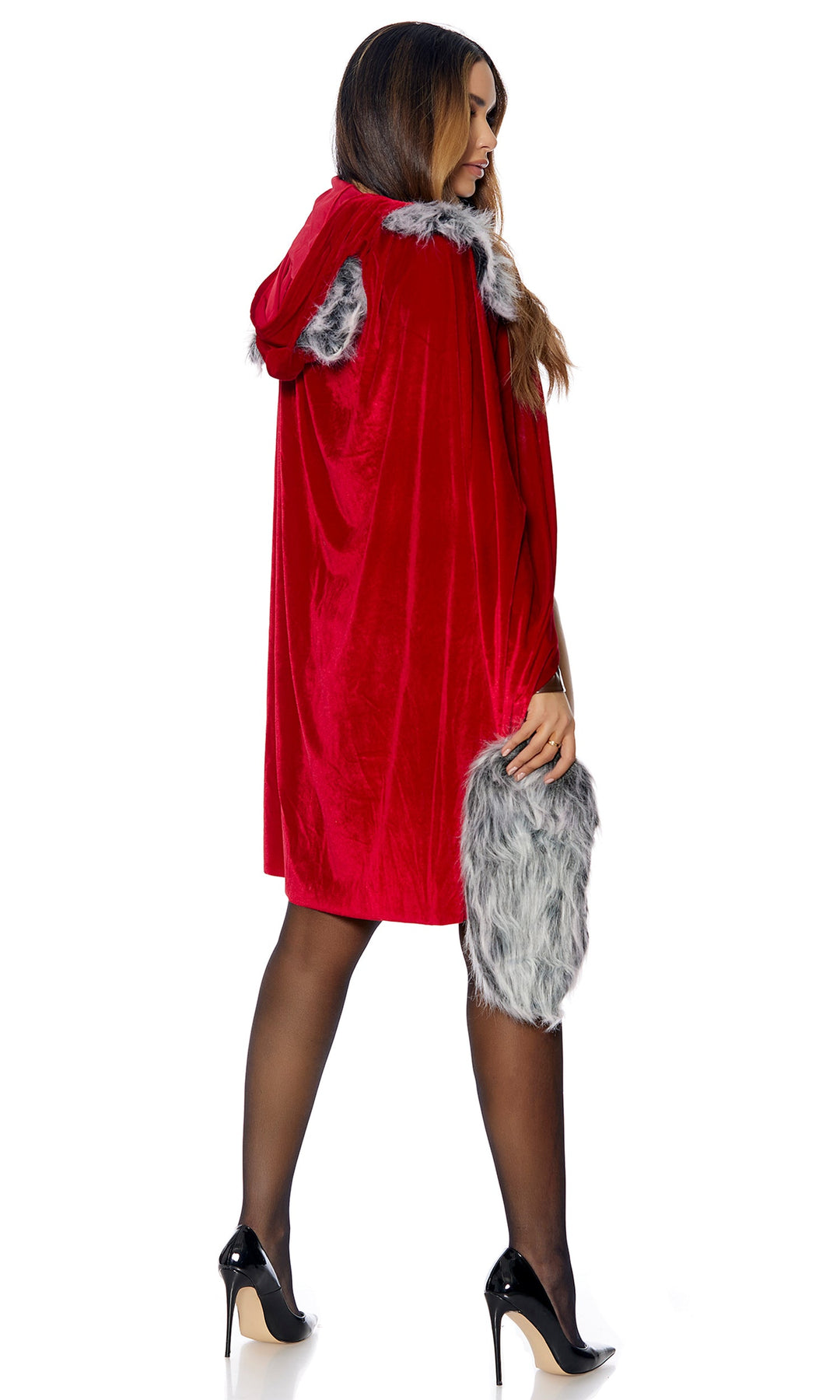 Red Haute 4-Piece Women's Storybook Character Costume