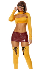 That Solves That 4-Piece Women's Sexy Cartoon Character Costume