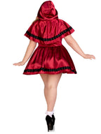 Gothic Red Riding Hood Costume Queen Size
