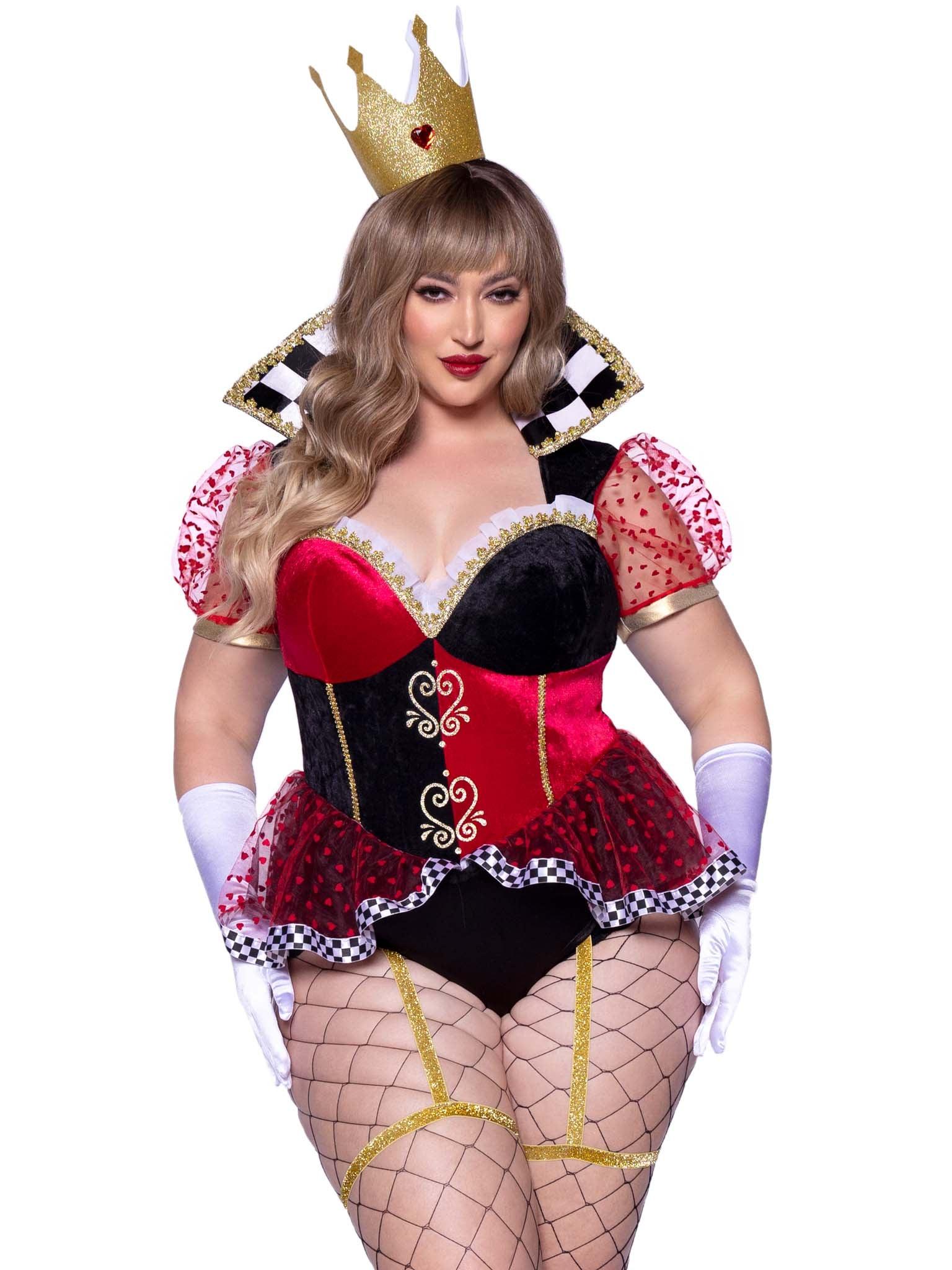 Ravishing Red Queen Costume Queen Size