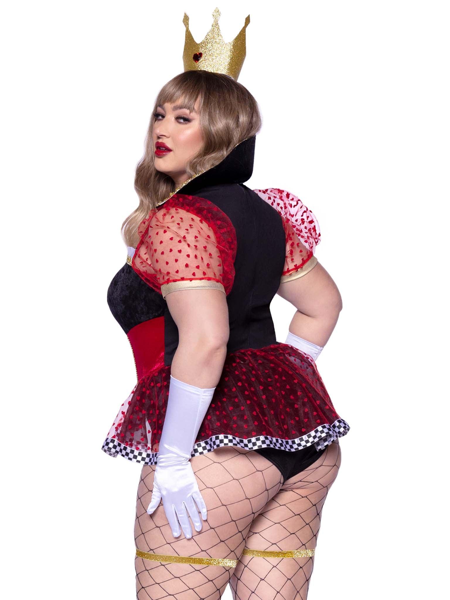 Ravishing Red Queen Costume Queen Size