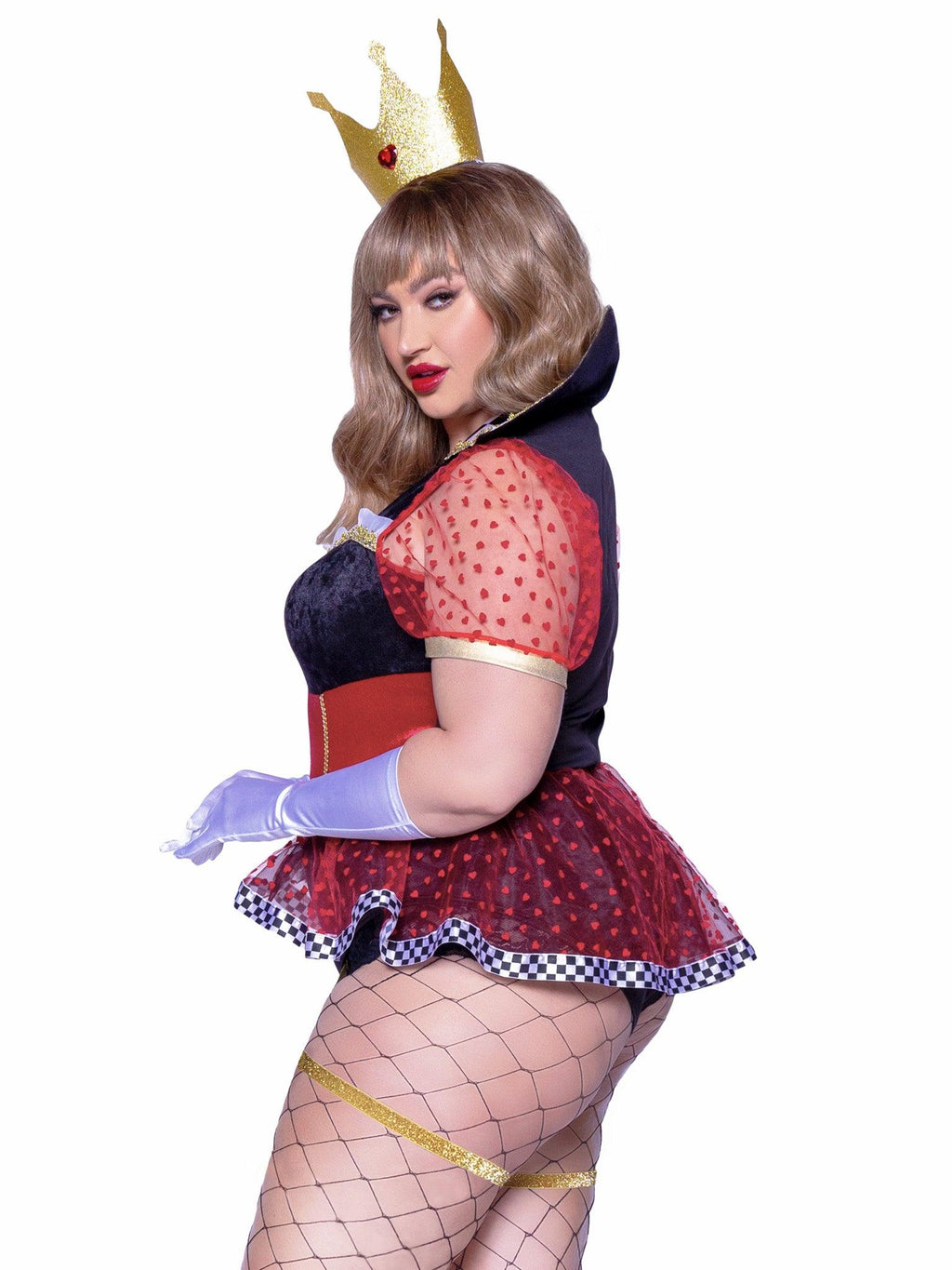 Ravishing Red Queen Costume Queen Size