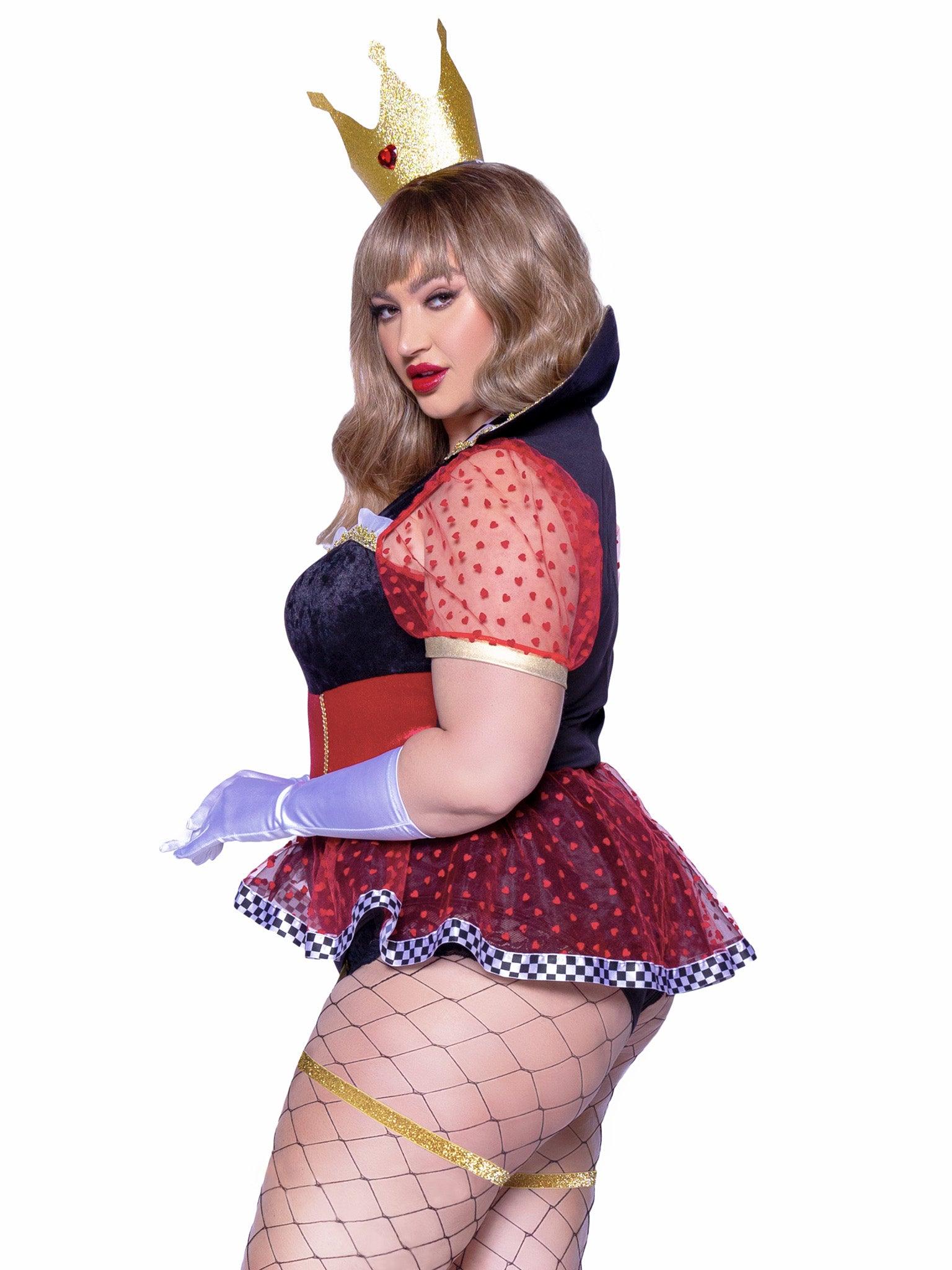 Ravishing Red Queen Costume Queen Size
