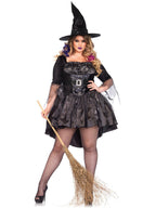 Black Magic Witch Costume Queen Size