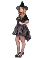 Black Magic Witch Costume Queen Size