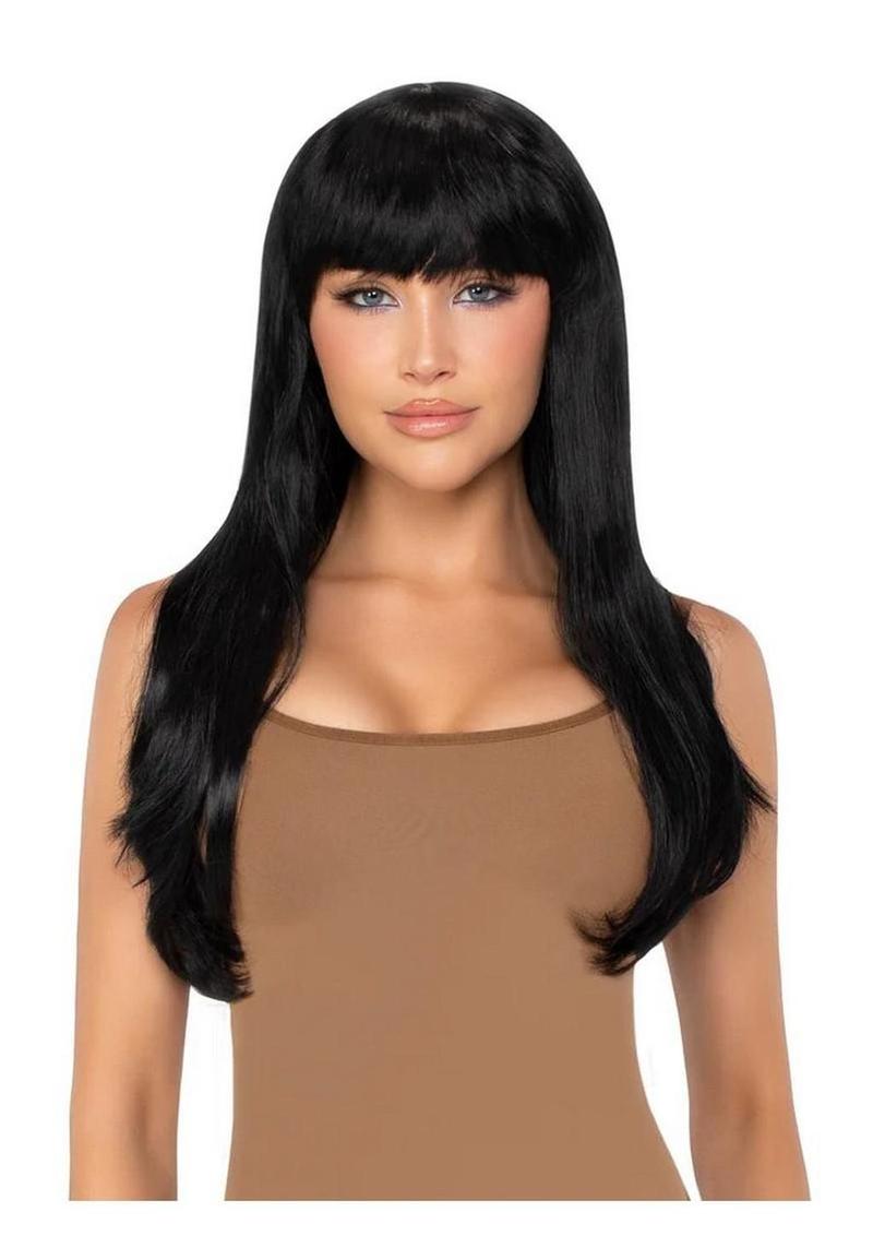 25" Bangin' Long Wig - Black