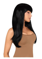 25" Bangin' Long Wig - Black