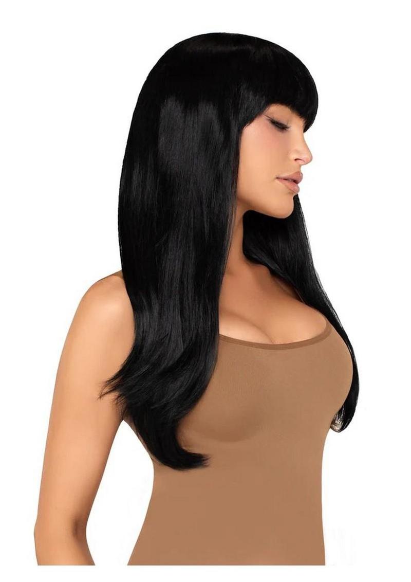 25" Bangin' Long Wig - Black