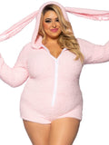 Cuddle Bunny Costume - Queen Size - Pink