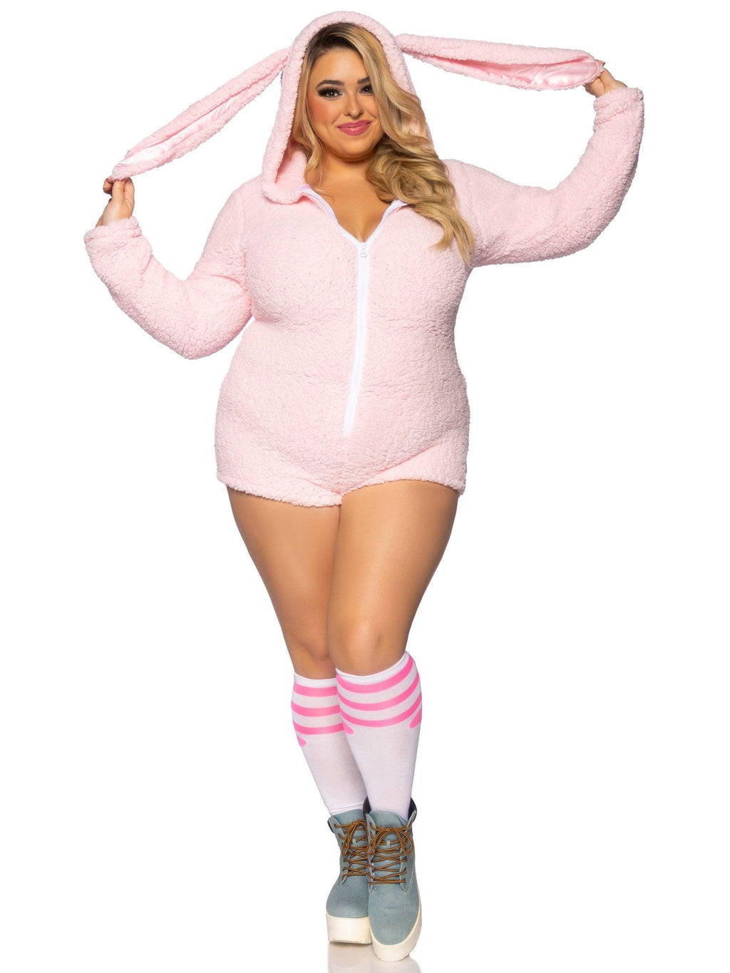 Cuddle Bunny Costume - Queen Size - Pink