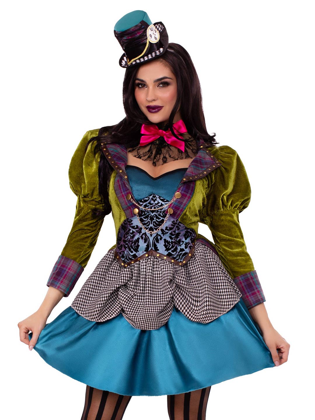Deluxe Mad Hatter Costume Queen Size
