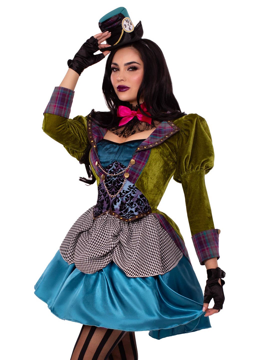 Deluxe Mad Hatter Costume Queen Size