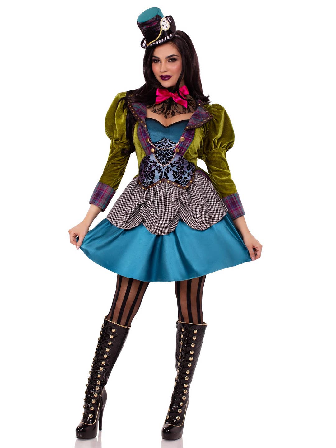 Deluxe Mad Hatter Costume Queen Size