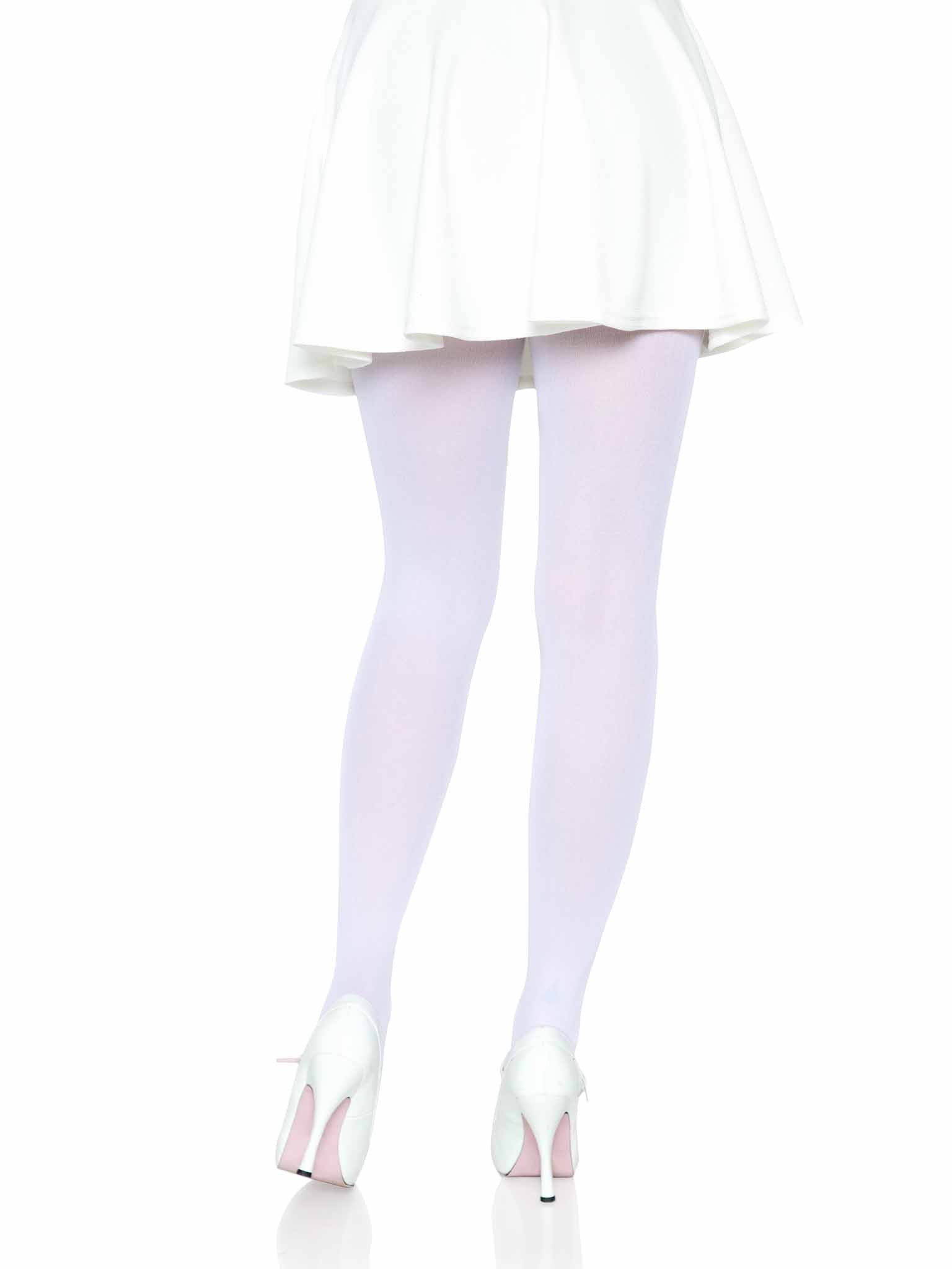 Ari Nylon Women's Tights - White
