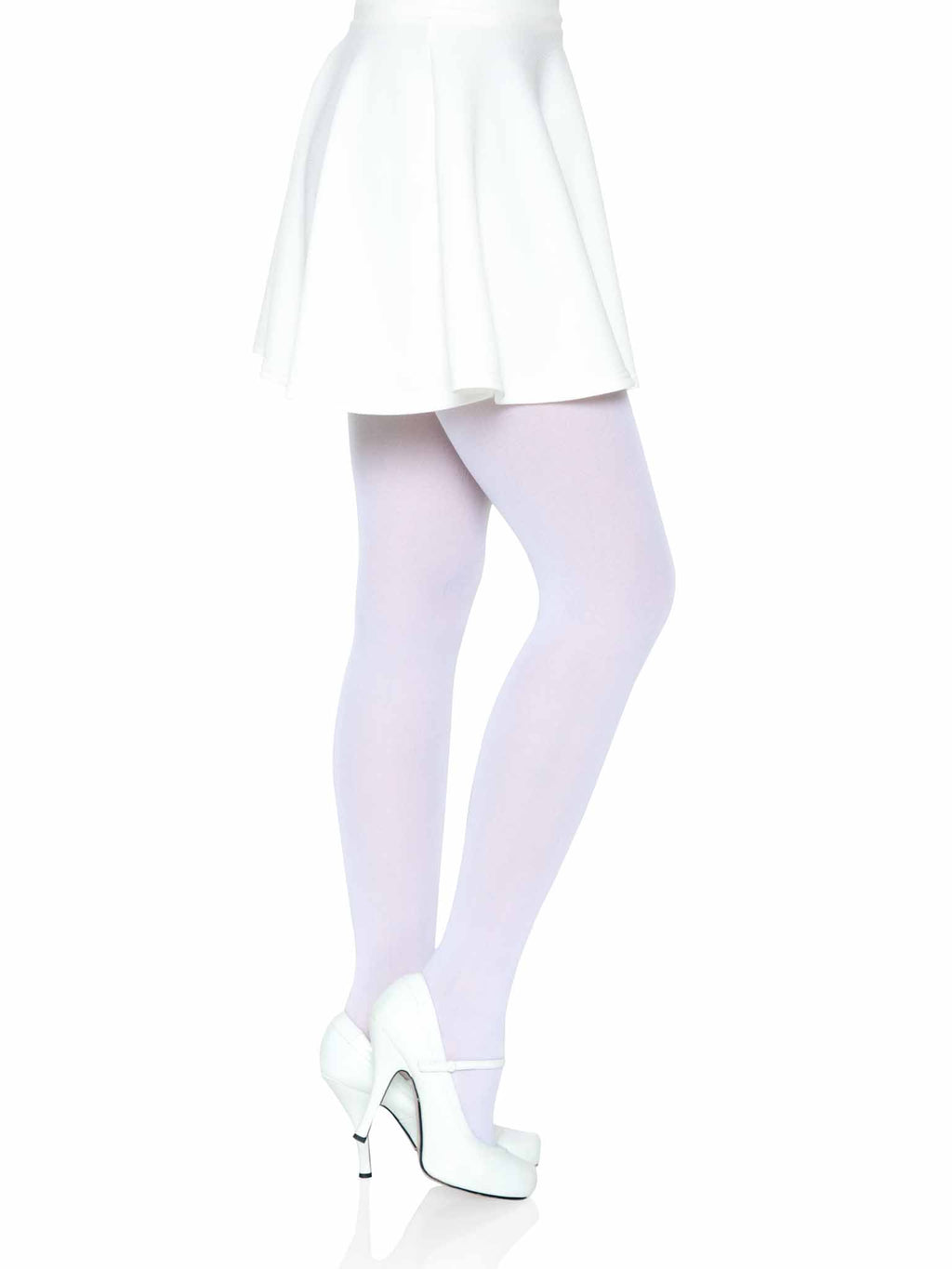 Ari Nylon Women's Tights - White