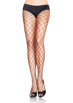 Isla Fence Net Tights - Black
