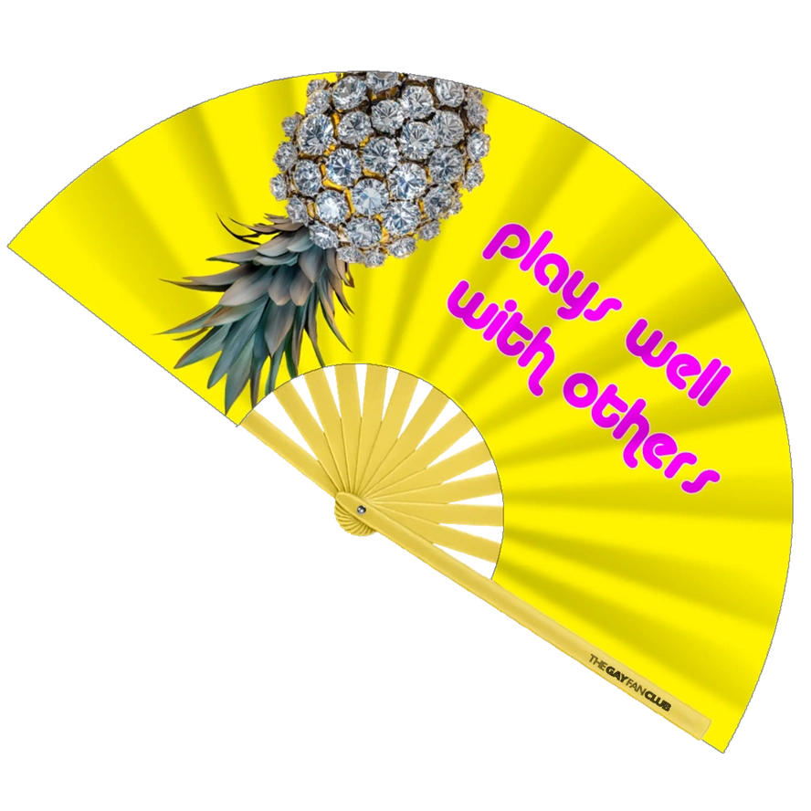 Pineapple Play Fan