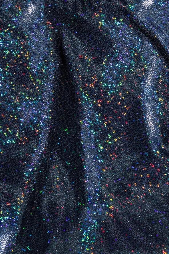 Black Twinkle High Waisted Panty Rave Festival Dancewear