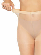 Cadi Sheer Backseam Pantyhose - Nude OS