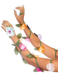 Flower Arm Wraps Costume Accessory - Multicolor OS
