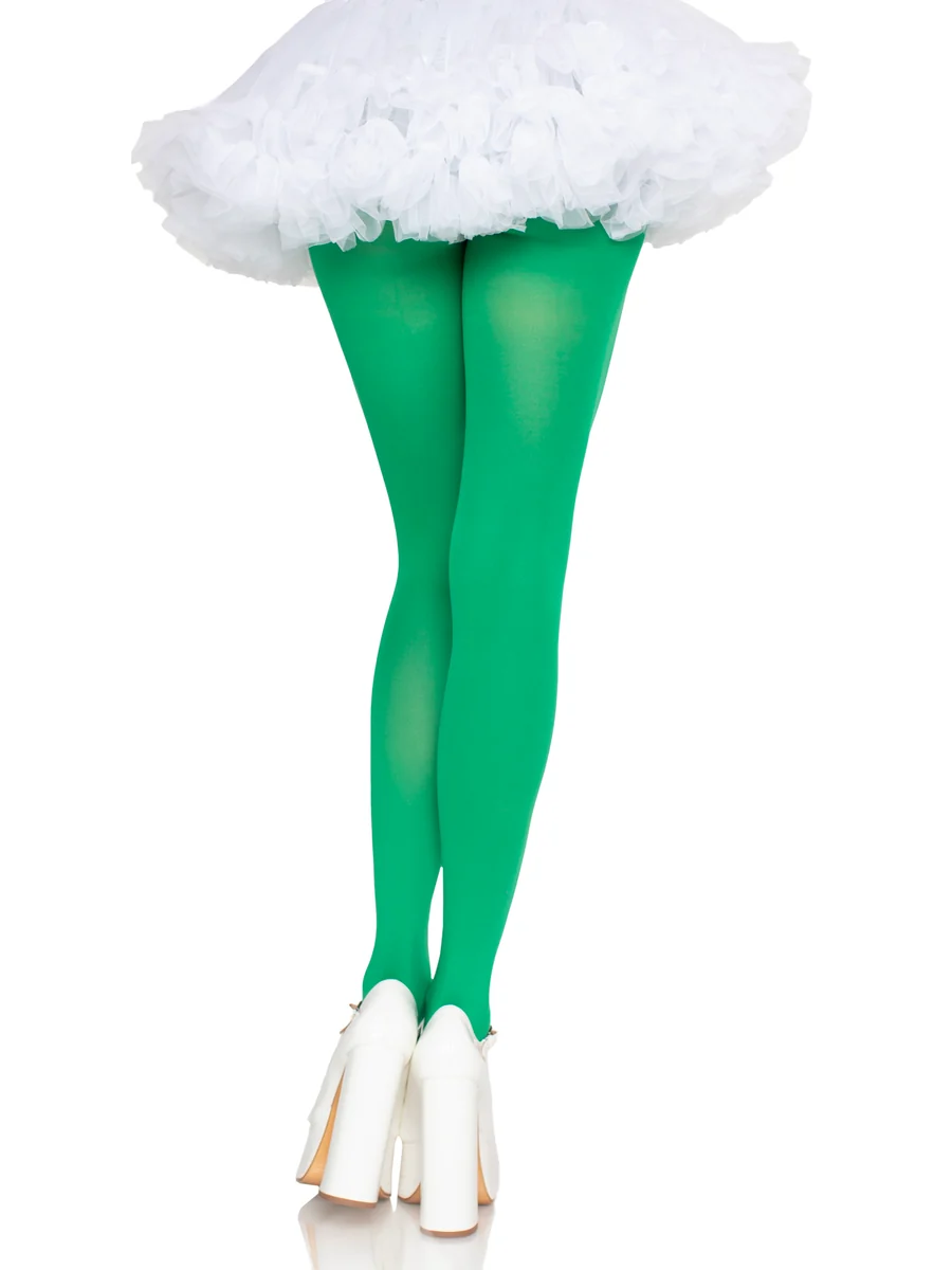 Ari Nylon Women's Tights - Green OS