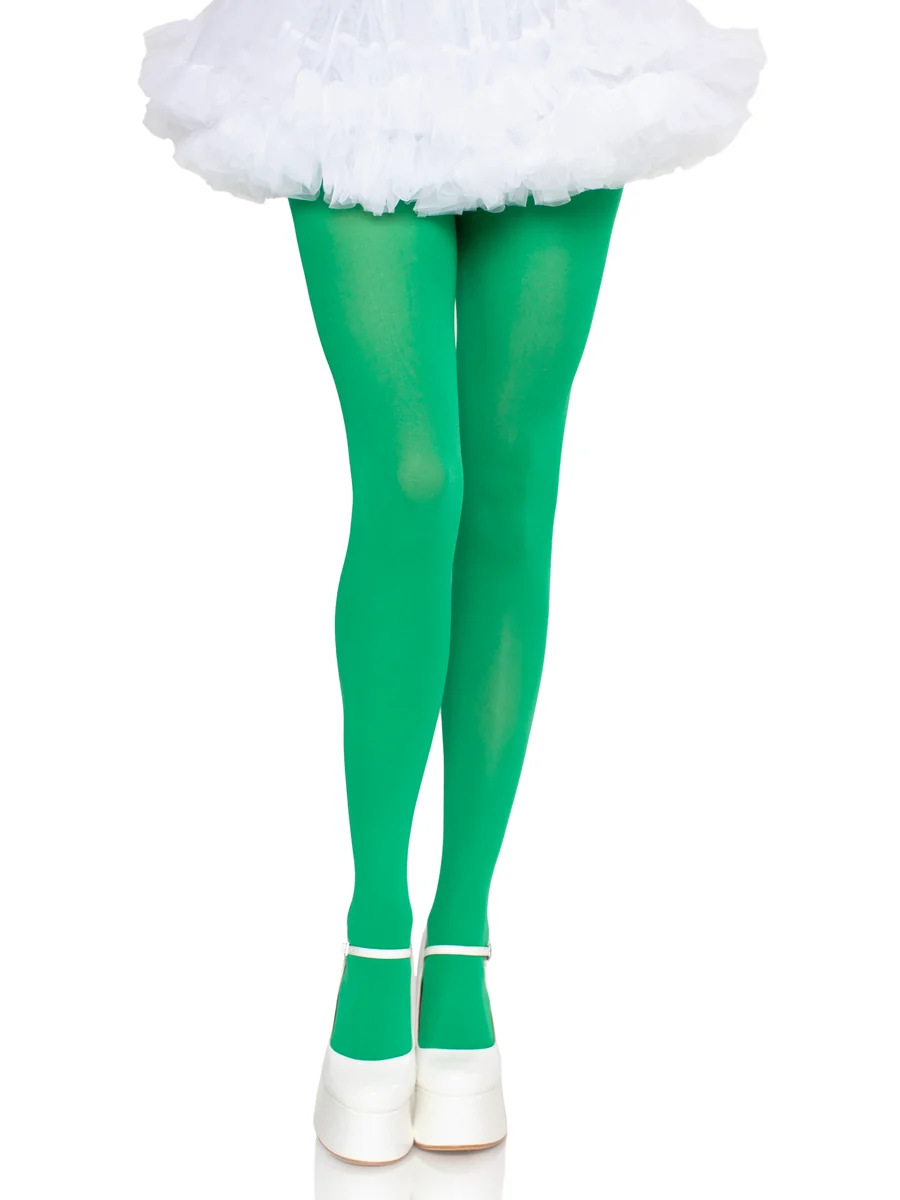 Ari Nylon Women's Tights - Green OS