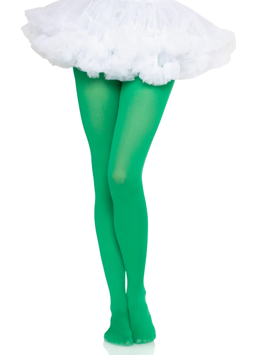 Ari Nylon Women's Tights - Green OS