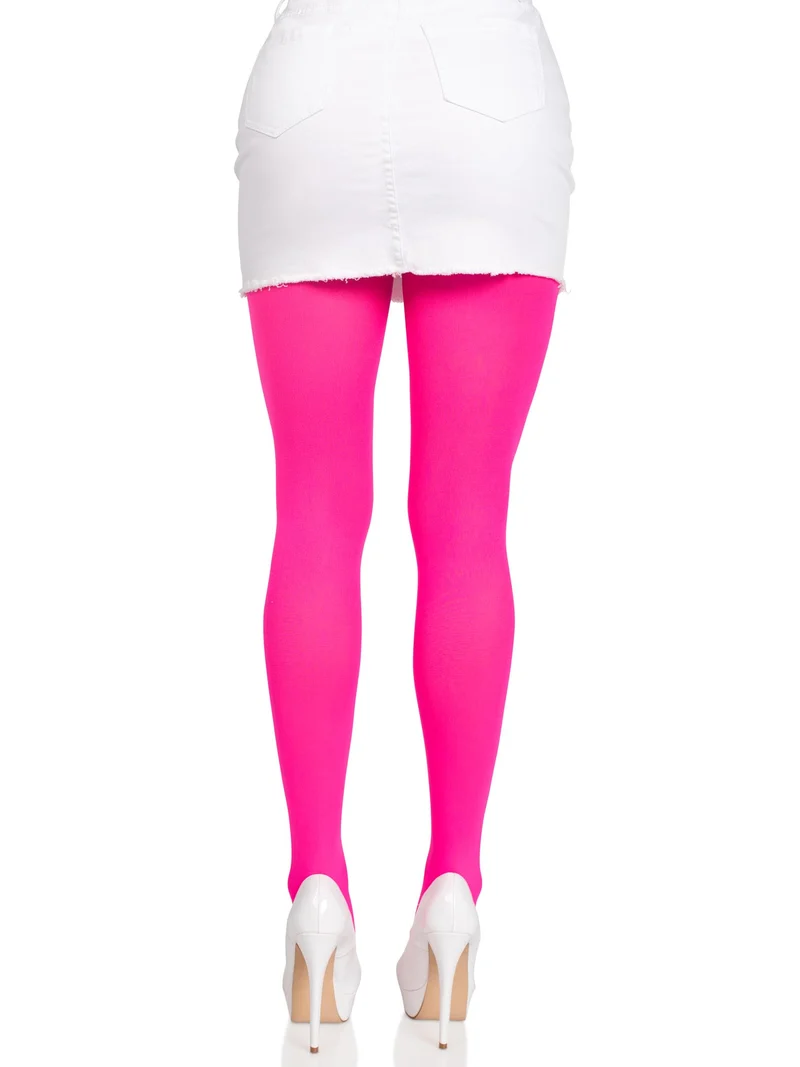 Ari Nylon Women's Tights - Hot Pink