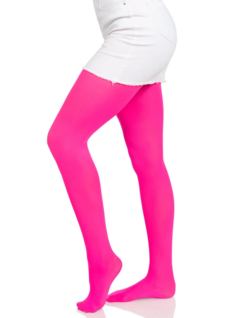 Ari Nylon Women's Tights - Hot Pink