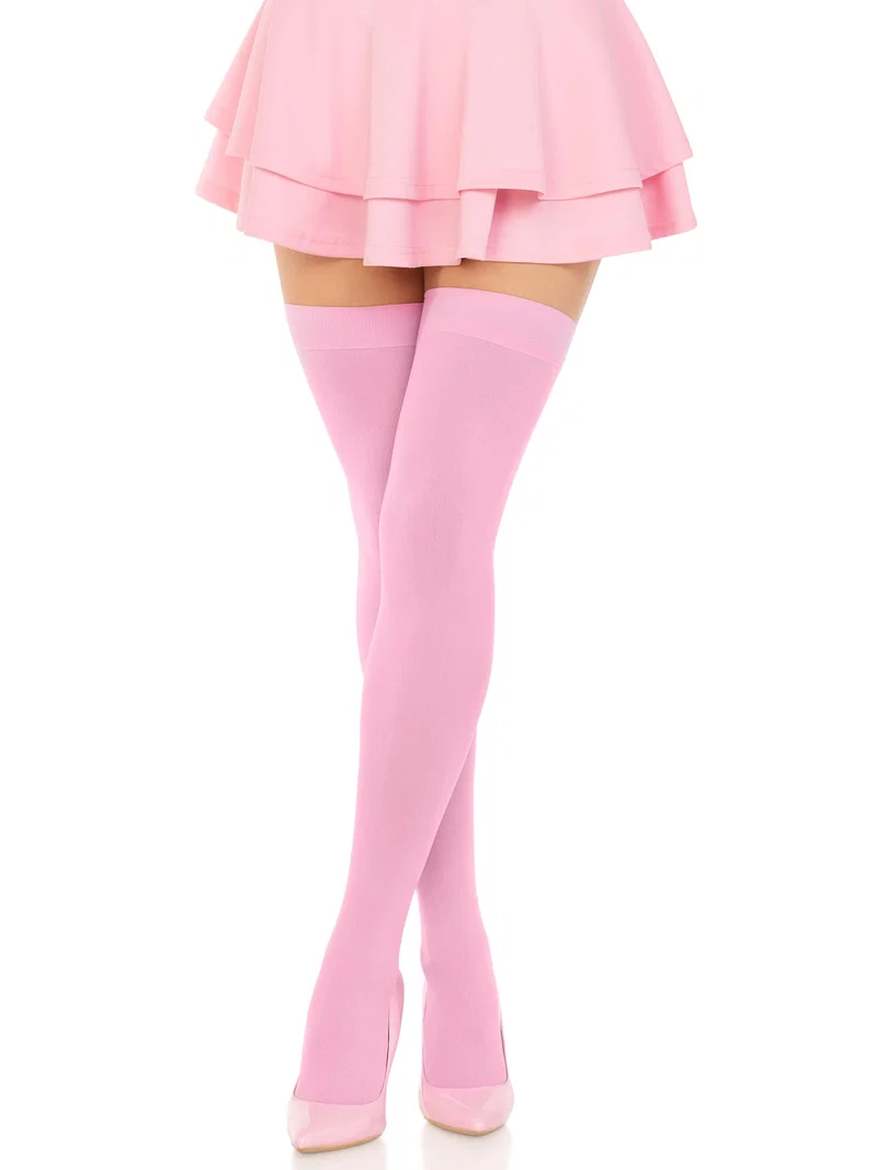 Luna Thigh High Stockings - Light Pink