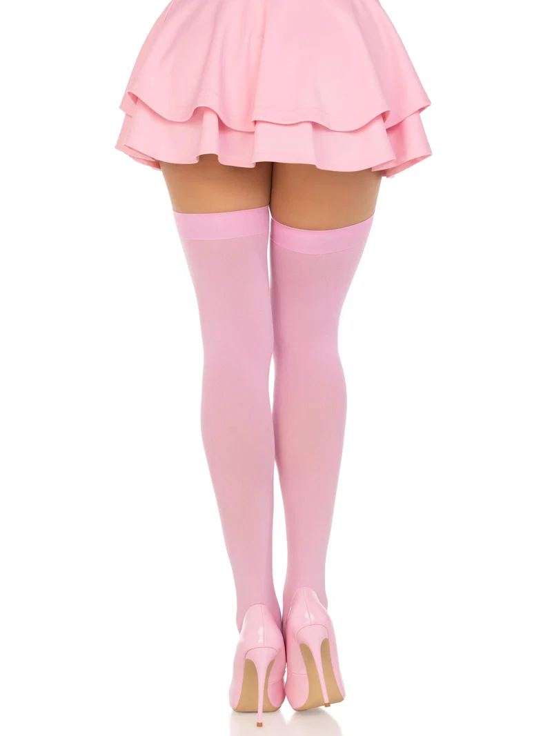 Luna Thigh High Stockings - Light Pink