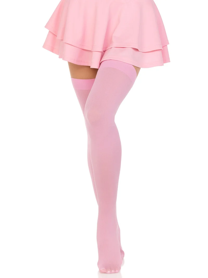 Luna Thigh High Stockings - Light Pink