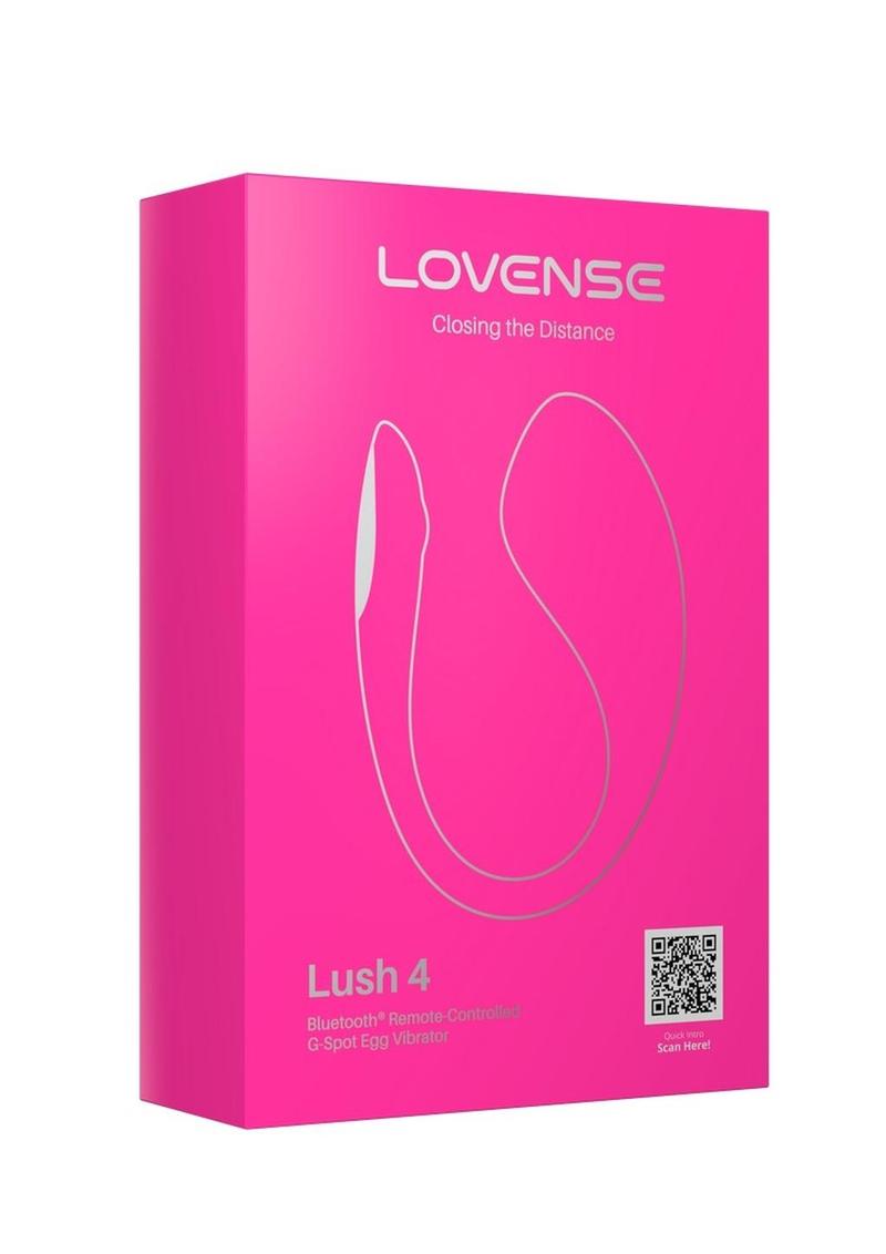 Lovense Lush 4 Bluetooth Remote-Controlled Egg Vibrator