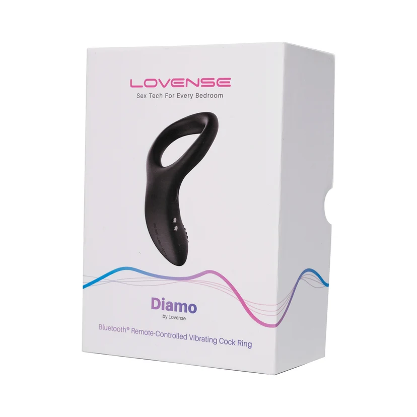 Lovense Diamo Bluetooth Remote-Controlled Vibrating Cockring