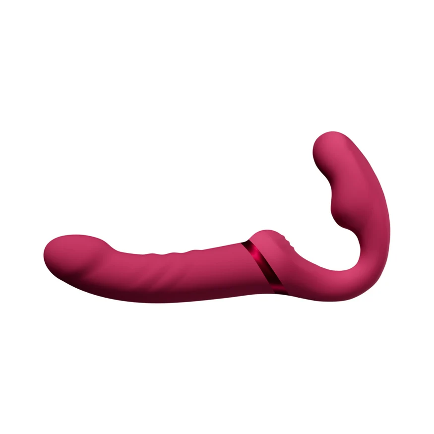 Lovense Lapis Rechargeable Silicone App Control Dual End Strapless Strap-On