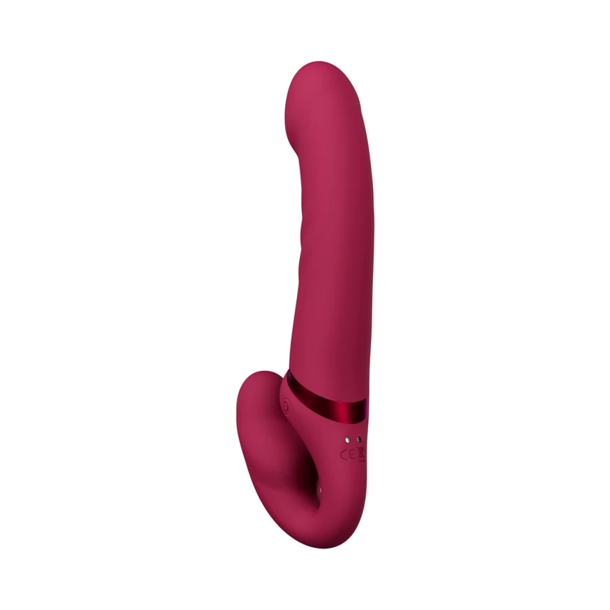 Lovense Lapis Rechargeable Silicone App Control Dual End Strapless Strap-On