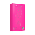Lovense OSCI 3 Rechargeable Silicone Warming G-Spot Vibrator With Clitoral Stimulator