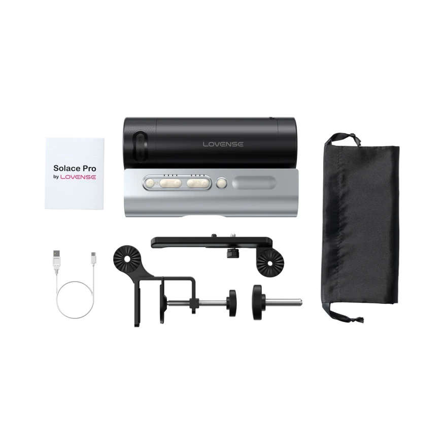 Lovense Solace Pro Rechargeable App Compatible Stroker