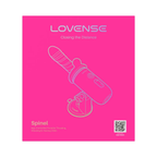 Lovense Spinel App-Controlled Portable Thrusting, Vibrating & Heating Dildo