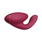 Womanizer Duo 2 Rechargeable Dual Stimulation Pleasure Air and G-Spot Vibrator Bordeaux