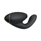 Womanizer Duo 2 Rechargeable Dual Stimulation Pleasure Air and G-Spot Vibrator Black