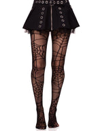 Spiderweb Net Tights - OS